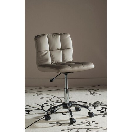 Safavieh Brunner Desk Chair, Grey FOX8510C